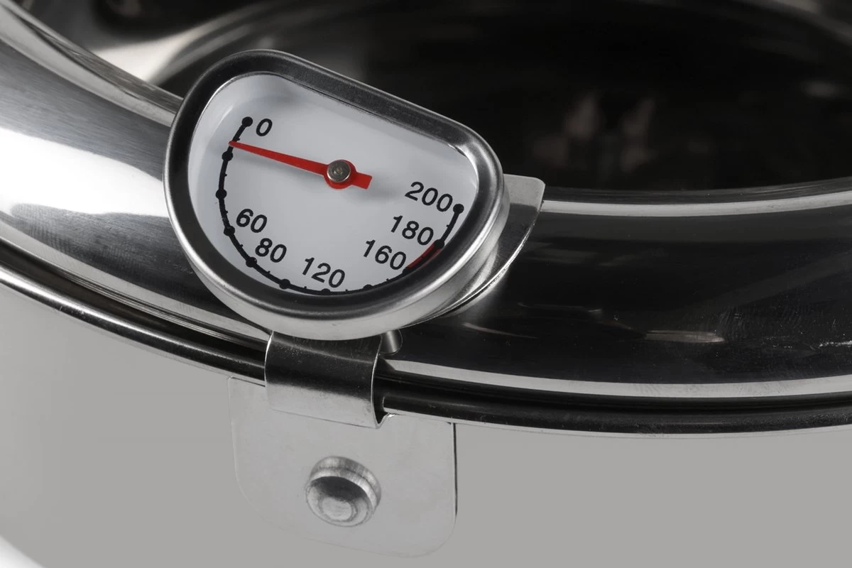 Edënbërg Classic Line - Japanse Frituurpan Met Thermometer - 3.4 Liter - Friteuse/Frituurpot RVS 5 Edënbërg Classic Line - Japanse Frituurpan Met Thermometer - 3.4 Liter - Friteuse/Frituurpot RVS - Afbeelding 3