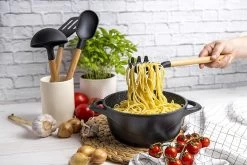 Smile 10-Delige Pannenset - Anti Aanbaklaag - Vaatwasser Bestendig - Zwart - MGK-17 24 Smile 10-Delige Pannenset - Anti Aanbaklaag - Vaatwasser Bestendig - Zwart - MGK-17 -Woonkeuken Winkel 1200x800 66