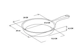 GreenPan Memphis Koekenpan 20cm - Zwart - Inductie - PFAS-vrij -Woonkeuken Winkel 1200x800 72