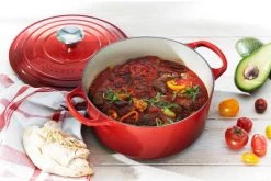 Le Creuset Signature Braadpan - 4,2 L - 24 Cm - Kersenrood -Woonkeuken Winkel 1200x800 77