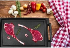 Eurolux Teppanyaki Plaat Met Grepen - 41 X 24 X 2.5 Cm - Zwart - Aluminium - Geschikt Voor Alle Warmtebronnen 20 Eurolux Teppanyaki Plaat Met Grepen - 41 X 24 X 2.5 Cm - Zwart - Aluminium - Geschikt Voor Alle Warmtebronnen -Woonkeuken Winkel 1200x815 2