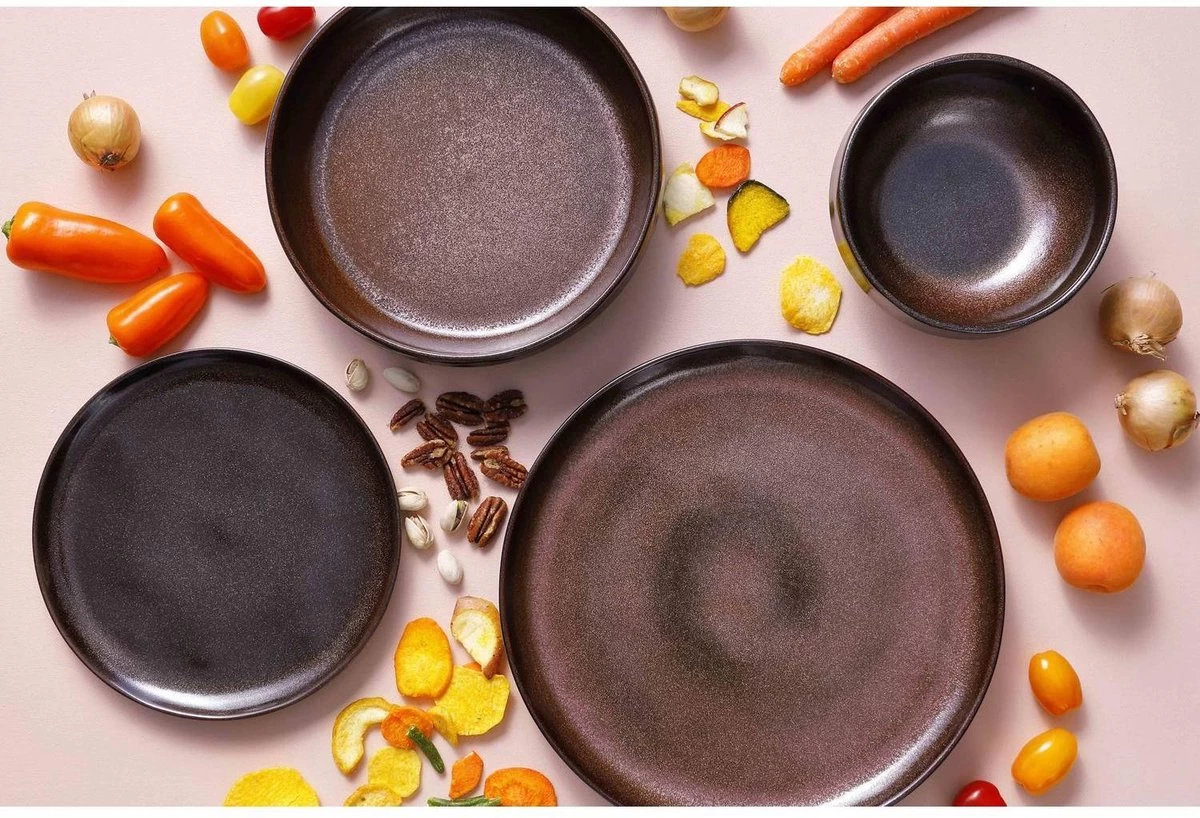 Palmer Serviesset Bama Copper Stoneware 6-persoons 24-delig Koper 14 Palmer Serviesset Bama Copper Stoneware 6-persoons 24-delig Koper - Afbeelding 12