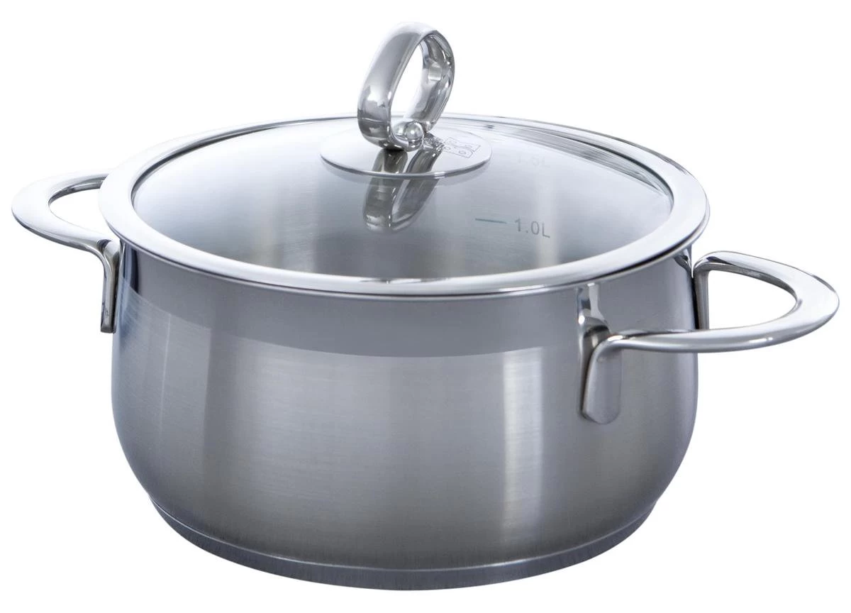 BK Excellent Pannenset - 5-delig - RVS - Inductie 4 BK Excellent Pannenset - 5-delig - RVS - Inductie - Afbeelding 2