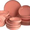 Palmer Serviesset Antigo Porselein 6-persoons 24-delig Roze -Woonkeuken Winkel 1200x876