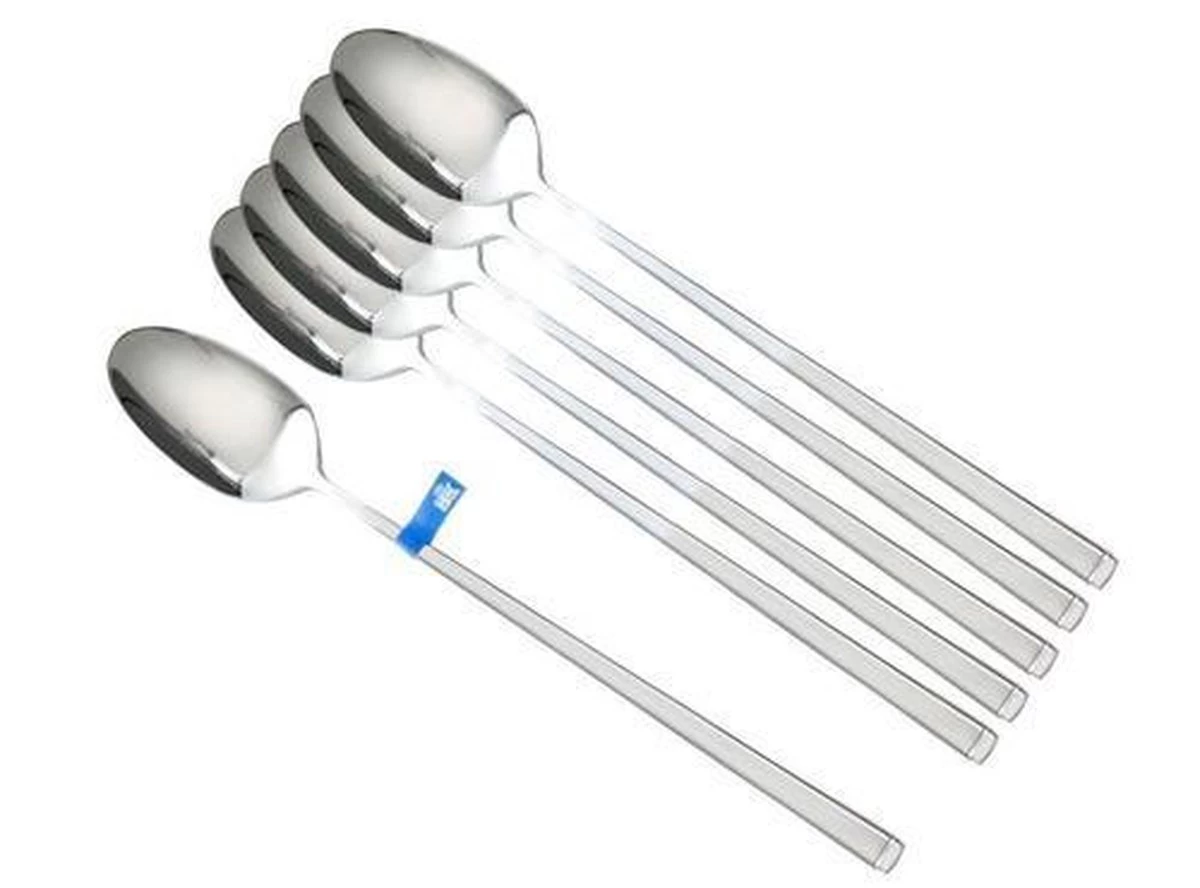 BK Waal Longdrinklepels - 6 Stuks - 18/10 Edelstaal 10 BK Waal Longdrinklepels - 6 Stuks - 18/10 Edelstaal - Afbeelding 8