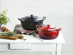 Le Creuset Braadpan Faitout Tradition Kersenrood - ø 24 Cm / 3 Liter -Woonkeuken Winkel 1200x898 1