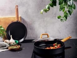 Gero Mark Hapjespan Met Deksel Ø 28 Cm - Aluminium - Inductie - PFAS-vrij -Woonkeuken Winkel 1200x900 15