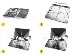 United Entertainment - Opvouwbare Houtskoolbarbecue - RVS - Met Koffer En Draagtas 22 United Entertainment - Opvouwbare Houtskoolbarbecue - RVS - Met Koffer En Draagtas -Woonkeuken Winkel 1200x900 92