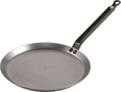DeBuyer Mineral B Element Crêpe- En Pannenkoekenpan - Ø 30 Cm -Woonkeuken Winkel 1200x911 2