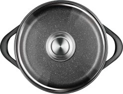 Smile 10-Delige Pannenset - Anti Aanbaklaag - Vaatwasser Bestendig - Zwart - MGK-17 16 Smile 10-Delige Pannenset - Anti Aanbaklaag - Vaatwasser Bestendig - Zwart - MGK-17 -Woonkeuken Winkel 1200x919 2