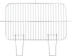 Verrijdbare Barbecue – Houtskool/Briketten - Verstelbare Grillplaat – Houten Tafel – Winscherm – Gewicht 5.9kg -Woonkeuken Winkel 1200x924 2