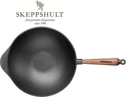 Skeppshult - Wokpan Walnoot Handgreep 32 Cm -Woonkeuken Winkel 1200x926 49