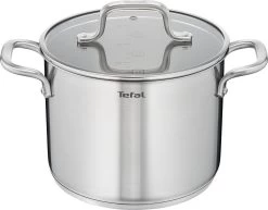 Tefal Virtuoso Pannenset 5 Delig - Hoge Kookpan Ø 22 Cm + Steelpan Ø 16 Cm + Kookpannen Ø 18/20/24 Cm -Woonkeuken Winkel 1200x938