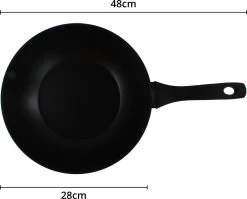 Miller Keramische Wokpan Inductie Ø 28 Cm - Alle Warmtebronnen - Anti Aanbaklaag -Woonkeuken Winkel 1200x969 2