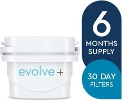 Aqua Optima Evolve+ Single Life - Wit - 6x 100 Liter