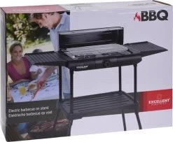 Excellent Electrics Elektrische Barbecue - Grilloppervlak (LxB) 36x24 Cm - 2000W - Zwart -Woonkeuken Winkel 1200x984 1