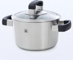 BK Conical Cool Glas Pannenset - 5-delig - Glazen Deksels - Geschikt Voor Alle Warmtebronnen -Woonkeuken Winkel 1200x988