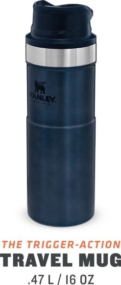 Stanley Trigger-Action Travel Mug 0.47L - Thermosfles - Nightfall -Woonkeuken Winkel 512x1200