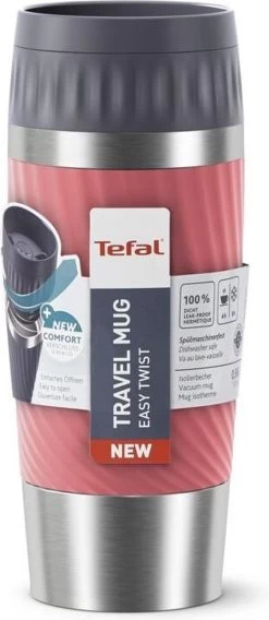 Tefal Travel Mug Easy Twist Thermobeker - Koraalrood - 0,36 Liter 29 Tefal Travel Mug Easy Twist Thermobeker - Koraalrood - 0,36 Liter -Woonkeuken Winkel 522x1200