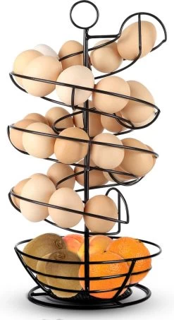 Eiermand – Eierrek – Eierhouder – Eieren – Zwart - Pasen - Tot 40 Eieren - BAULK® -Woonkeuken Winkel 654x1200 1