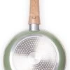 Just Vegan Koekenpan ECO Met Afneembaar Handvat 20 Cm Aluminium Groen -Woonkeuken Winkel 668x1200