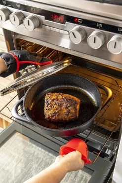 Smile 10-Delige Pannenset - Anti Aanbaklaag - Vaatwasser Bestendig - Zwart - MGK-17 20 Smile 10-Delige Pannenset - Anti Aanbaklaag - Vaatwasser Bestendig - Zwart - MGK-17 -Woonkeuken Winkel 800x1200 11