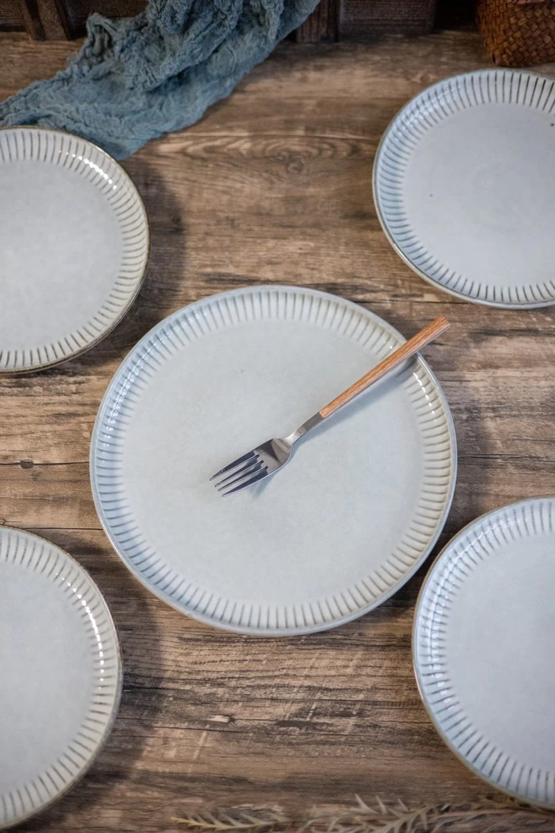 Selinex Stoneware - Serviesset - Grijs - 16 Delig 4 Persoons - CADEAUTIP - CADEAU 6 Selinex Stoneware - Serviesset - Grijs - 16 Delig 4 Persoons - CADEAUTIP - CADEAU - Afbeelding 4