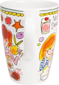 Blond Amsterdam Even Bijkletsen Beker XL 500 Ml - Mint Rand 10 Blond Amsterdam Even Bijkletsen Beker XL 500 Ml - Mint Rand -Woonkeuken Winkel 833x1200 1