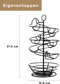 Eiermand – Eierrek – Eierhouder – Eieren – Zwart - Pasen - Tot 40 Eieren - BAULK® -Woonkeuken Winkel 852x1200 3