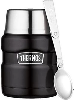 Thermos King Voedseldrager - 47 Cl - Mat Zwart -Woonkeuken Winkel 890x1200