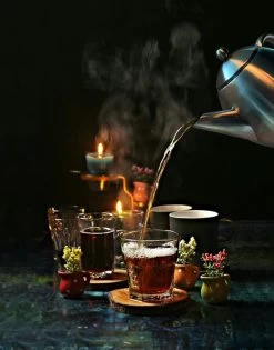 Vaja Valerie - Theepot Met Filter - Dubbelwandig - RVS - 1.2L -Woonkeuken Winkel 940x1200