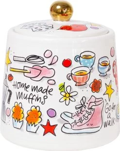 Blond Amsterdam, Happy - Suikerpot Goud -Woonkeuken Winkel 959x1200 1