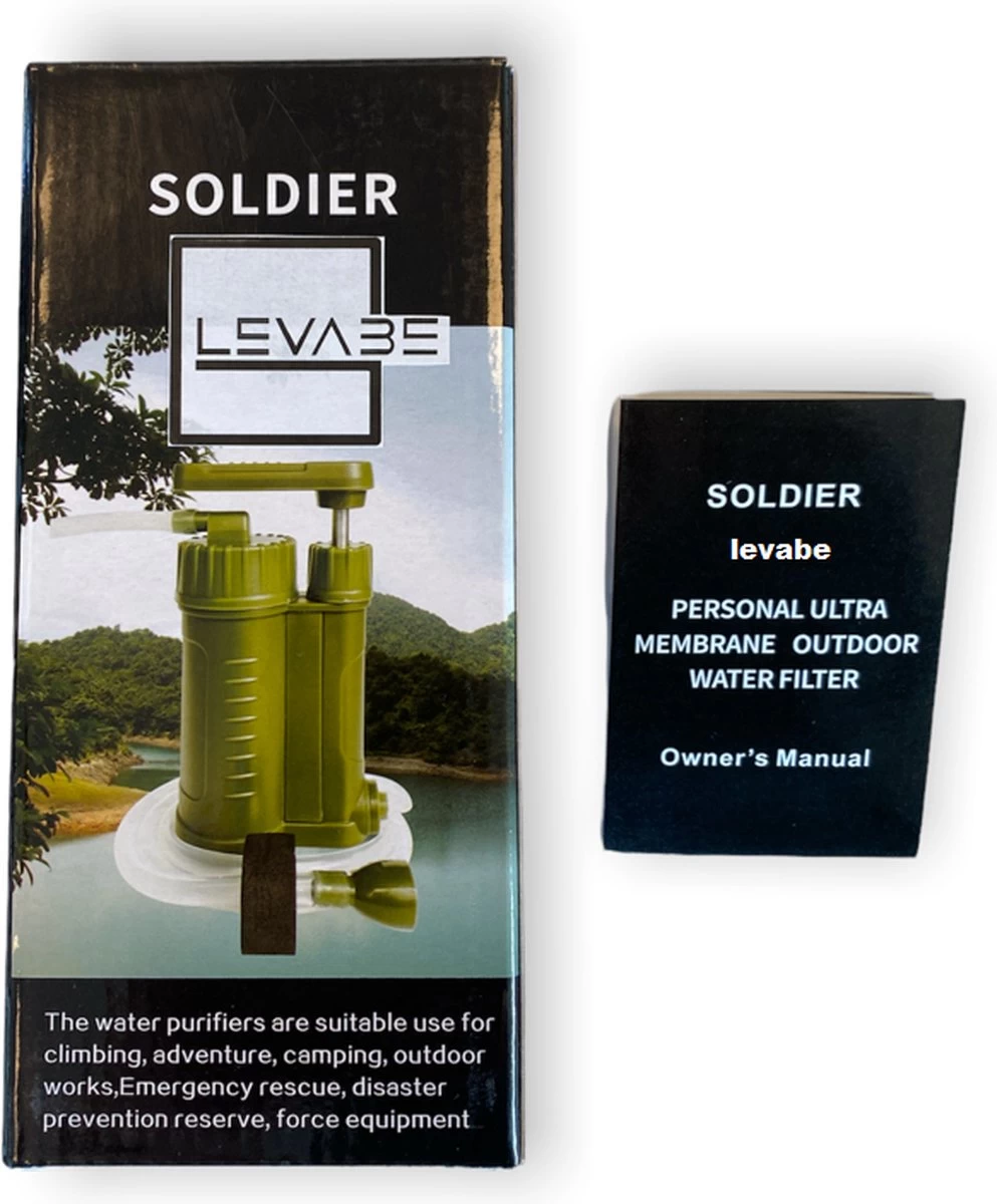 Luxe Water Filter Straw Incl. Waterzak - Complete Set - Waterfilter - Waterfles - Waterzuiveraar - Outdoor Life - Survival - BPA-vrij - Filtert 5000LL 8 Luxe Water Filter Straw Incl. Waterzak - Complete Set - Waterfilter - Waterfles - Waterzuiveraar - Outdoor Life - Survival - BPA-vrij - Filtert 5000LL - Afbeelding 7