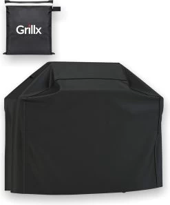 GrillX Barbecue Hoes - 145 X 61 X 117cm - BBQ Hoes Waterdicht - Beschermhoes Inclusief Trekkoord - BBQ Accesoires